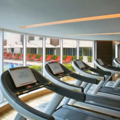 Отель Hili Rayhaan by Rotana ОАЭ, Эль-Айн - отзывы, цены и фото номеров - забронировать отель Hili Rayhaan by Rotana онлайн фитнесс-зал фото 2