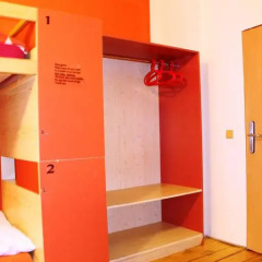 Hostel Marabou Prague Стандартный номер с двуспальной кроватью (общая ванная комната) фото 6