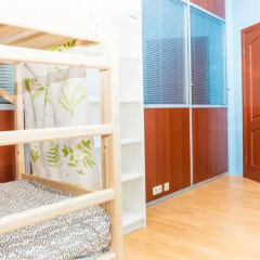 Гостиница Hostels Rus Golovinskiy Кровать в общем номере с двухъярусной кроватью фото 4