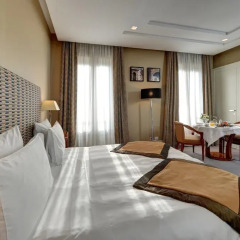 Grand Hotel Via Veneto 5* Номер Делюкс с различными типами кроватей фото 5
