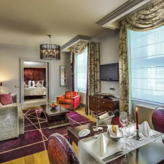 Отель The Grand Mark Prague 5* Улучшенный номер с различными типами кроватей фото 5