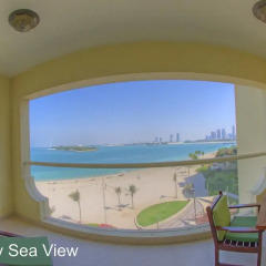 Отель Royal Club at Palm Jumeirah Апартаменты с двуспальной кроватью фото 20
