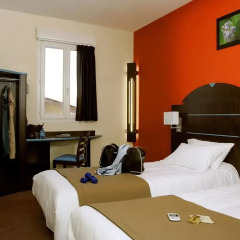 Отель Hôtel Akena City Agen Castelculier 3* Стандартный номер с 2 отдельными кроватями