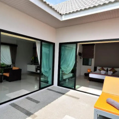 Отель Chaweng Noi Pool Villa 3* Вилла Делюкс с различными типами кроватей фото 11