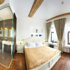 Бутик-Отель Росси 4* Номер Делюкс разные типы кроватей фото 4