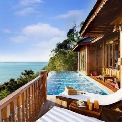 Отель Santhiya Koh Yao Yai Resort & Spa 5* Вилла с различными типами кроватей фото 14