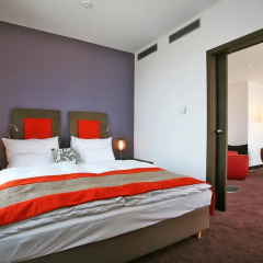 Отель Vienna House Andel's Cracow 4* Стандартный номер с различными типами кроватей фото 5