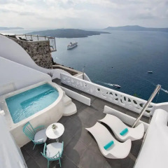 Отель Athina Luxury Suites 4* Люкс с двуспальной кроватью фото 17