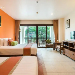 Отель Ravindra Beach Resort And Spa 5* Улучшенный номер с разными типами кроватей фото 5