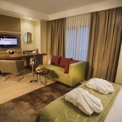 Отель Ramada Encore Istanbul Airport комната для гостей фото 3