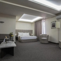 Отель Aviatrans 4* Семейный номер Делюкс разные типы кроватей фото 3