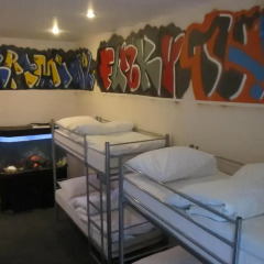 Chicago Hostel Кровать в мужском общем номере с двухъярусной кроватью фото 2
