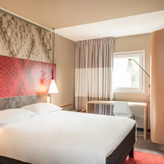 Отель ibis Hamburg City 3* Стандартный номер с различными типами кроватей фото 3