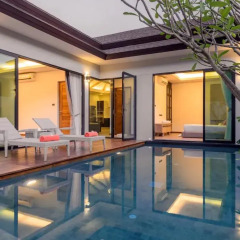 Отель La Ville Phuket Pool Villa 4* Вилла с различными типами кроватей фото 8