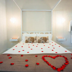 Отель Obidos Lagoon Wellness Retreat 4* Улучшенные апартаменты разные типы кроватей фото 15