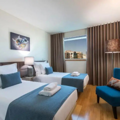 Апартаменты Apt In Lisbon Oriente Duplex Apartments - Parque das Nações Апартаменты Премиум с различными типами кроватей фото 3