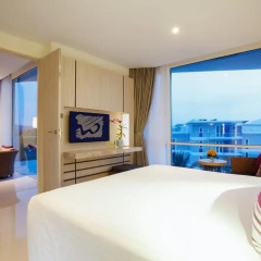 Отель Splash Beach Resort 5* Номер Делюкс двуспальная кровать фото 4