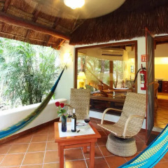 Отель Riviera Maya Suites Бунгало с различными типами кроватей фото 2