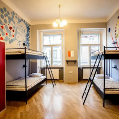 Ahoy! Hostel Кровать в общем номере с двухъярусной кроватью фото 6