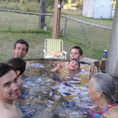 Отель Cabañas Newenpüllü бассейн