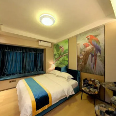 Апартаменты Guangzhou Chimelong Heefun International Service Apartment Номер Делюкс фото 6