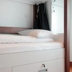 Отель Karavan Inn Кровать в общем номере с двухъярусной кроватью фото 20