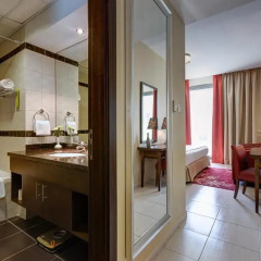 Abidos Hotel Apartment, Dubailand 4* Улучшенные апартаменты с различными типами кроватей фото 6