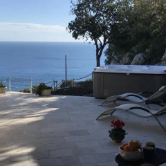 Отель Casa Vacanze La terrazza Гальяно дель Капо пляж