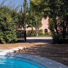 Отель B&B Cascina Le Rose Монцамбано бассейн