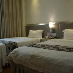 Guangzhou Minghong Hotel -Xiwan 3* Номер Делюкс с 2 отдельными кроватями фото 5