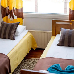 Отель Guesthouse Stranda Helsinki 2* Стандартный номер с 2 отдельными кроватями (общая ванная комната) фото 9