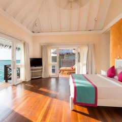 Отель Sun Aqua Vilu Reef 5* Вилла с различными типами кроватей фото 2