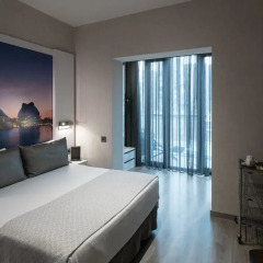 Отель Gran Via BCN 4* Стандартный номер с различными типами кроватей фото 3