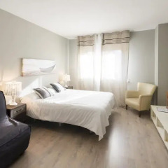 Отель Woo Travelling Plaza de Oriente Homtel Студия с различными типами кроватей фото 13