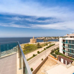 Отель Apartotel Ferrer Skyline Испания, Сьюдадела - отзывы, цены и фото номеров - забронировать отель Apartotel Ferrer Skyline онлайн пляж фото 2
