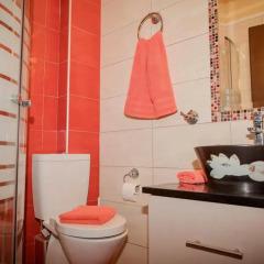 Отель Villa Pefkohori Греция, Пефкохори - отзывы, цены и фото номеров - забронировать отель Villa Pefkohori онлайн ванная