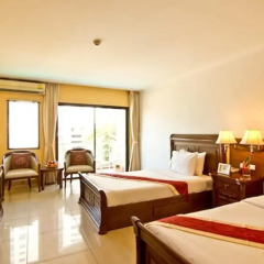 Отель Best Beach Villa 3* Стандартный номер с 2 отдельными кроватями фото 5