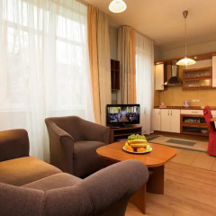 Гостиница Arcada Apartments Украина, Одесса - отзывы, цены и фото номеров - забронировать гостиницу Arcada Apartments онлайн комната для гостей фото 5