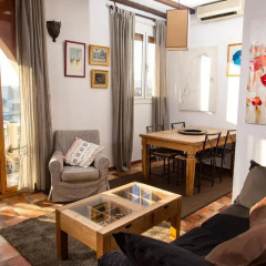 Отель Barceloneta Ramblas Apartments Испания, Барселона - отзывы, цены и фото номеров - забронировать отель Barceloneta Ramblas Apartments онлайн комната для гостей фото 5