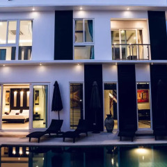 Отель VIP Villas Pattaya Palm Oasis Jomtien Beach 5* Вилла с различными типами кроватей фото 9