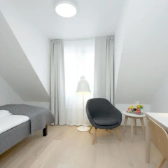 Отель Scandic Scandinavie 4* Стандартный номер с различными типами кроватей фото 5