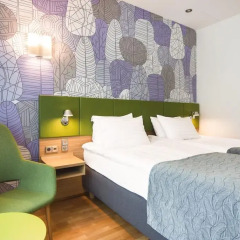 Отель Holiday Inn Helsinki City Centre 4* Стандартный номер с 2 отдельными кроватями фото 2