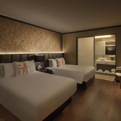 Отель Cachet Boutique New York 4* Стандартный номер с различными типами кроватей фото 4