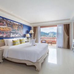 Отель Novotel Phuket Resort 4* Семейный номер Делюкс с двуспальной кроватью фото 3