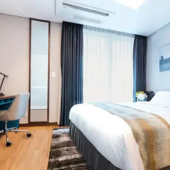 Отель Citadines Haeundae Busan 3* Студия с различными типами кроватей фото 3