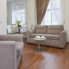 Апартаменты Natalex Apartments Студия с различными типами кроватей фото 10