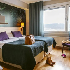 Отель Scandic Backadal 4* Стандартный номер с различными типами кроватей фото 3