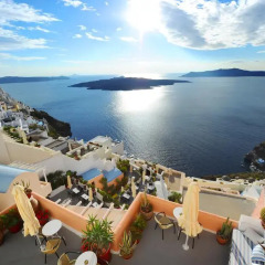 Отель Kavalari Hotel Греция, Остров Санторини - отзывы, цены и фото номеров - забронировать отель Kavalari Hotel онлайн пляж фото 2