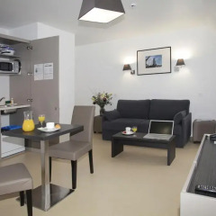 Отель Odalys City Rennes Lorgeril Апартаменты с различными типами кроватей фото 8