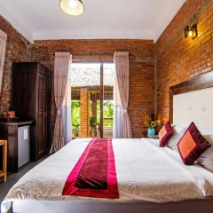 Отель Hoang Dao Villa 3* Улучшенный номер с различными типами кроватей фото 9